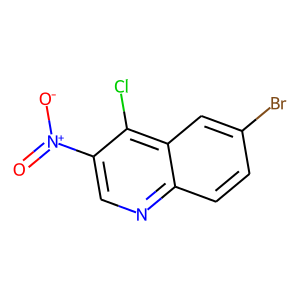 6-BROMO-4-CHLORO-3-NITROQUINOLINE