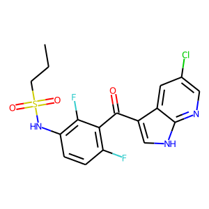 N-[3-[(5-Chloro-1H-pyrrolo[2,3-b]pyridin-3-yl)carbonyl]-2,4-difluorophenyl]-1-propanesulfonamide
