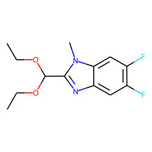 2-(diethoxymethyl)-5,6-difluoro-1-methyl-1H-benzo[d]imidazole