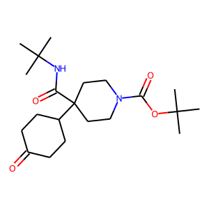 Tert-butyl 4-(tert-butylaminocarbonyl)-4-(4-oxocyclohexyl)piperidine-1-carboxylate
