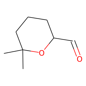 Tetrahydro-6,6-dimethyl-2h-pyran-2-carboxaldehyde
