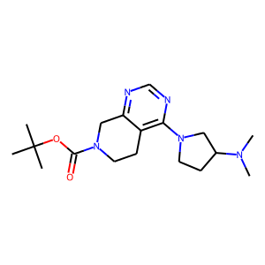 4-(3-dimethylamino-pyrrolidin-1-yl)-5,8-dihydro-6H-pyrido[3,4-d]pyrimidine-7-carboxylic acid tert-butylester