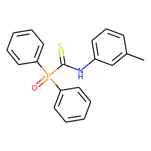 N-(3-METHYLPHENYL)OXO(DIPHENYL)PHOSPHORANECARBOTHIOAMIDE