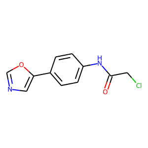 N1-[4-(1,3-OXAZOL-5-YL)PHENYL]-2-CHLOROACETAMIDE
