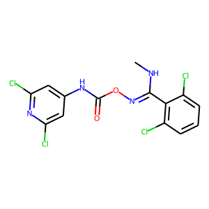 2,6-DICHLORO-N'-(([(2,6-DICHLOROPYRIDIN-4-YL)AMINO]CARBONYL)OXY)-N-METHYLBENZENECARBOXIMIDAMIDE