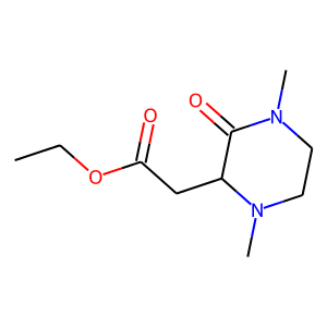ETHYL2-(1,4-DIMETHYL-3-OXO-2-PIPERAZINYL)ACETATE