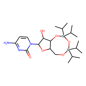 (+)-3',5'-o-(1,1,3,3-Tetraisopropyl-1,3-disiloxanediyl)cytidine