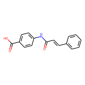 4-cinnamamidobenzoic acid