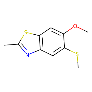 BENZOTHIAZOLE, 6-METHOXY-2-METHYL-5-(METHYLTHIO)-|313367-26-9 - Debyesci