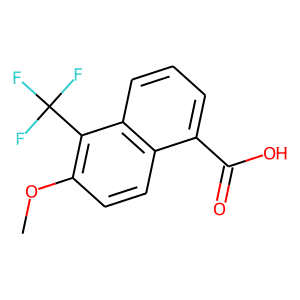 6-Methoxy-5-(trifluoromethyl)-1-naphthoic acid