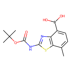 (2-((tert-Butoxycarbonyl)amino)-7-methylbenzo[d]thiazol-4-yl)boronic acid