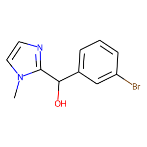 (3-bromophenyl)(1-methyl-1H-imidazol-2-yl)methanol