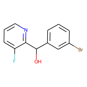 (3-bromophenyl)(3-fluoropyridin-2-yl)methanol