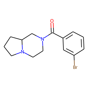 (3-Bromophenyl)(hexahydropyrrolo[1,2-a]pyrazin-2(1H)-yl)methanone
