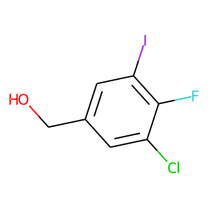 (3-chloro-4-fluoro-5-iodophenyl)methanol