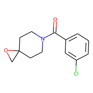 (3-Chlorophenyl)-1-oxa-6-azaspiro[2.5]oct-6-ylmethanone