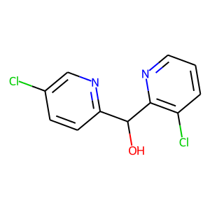 (3-chloropyridin-2-yl)(5-chloropyridin-2-yl)methanol