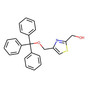 (4-((trityloxy)methyl)thiazol-2-yl)methanol