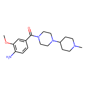 (4-Amino-3-methoxyphenyl)[4-(1-methyl-4-piperidinyl)-1-piperazinyl]methanone