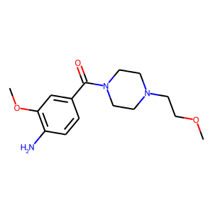 (4-Amino-3-methoxyphenyl)[4-(2-methoxyethyl)-1-piperazinyl]methanone