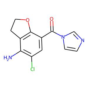 (4-Amino-5-chloro-2,3-dihydro-7-benzofuranyl)-1H-imidazol-1-ylmethanone