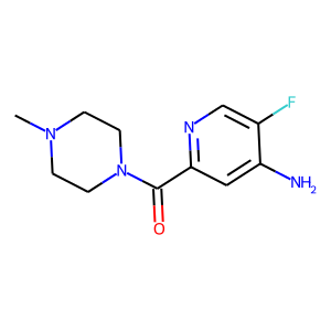 (4-Amino-5-fluoro-2-pyridinyl)(4-methyl-1-piperazinyl)methanone