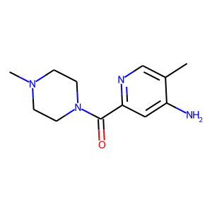 (4-Amino-5-methyl-2-pyridinyl)(4-methyl-1-piperazinyl)methanone