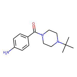 (4-aminophenyl)(4-(tert-butyl)piperazin-1-yl)methanone