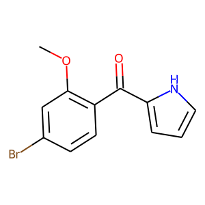 (4-Bromo-2-methoxyphenyl)-1H-pyrrol-2-ylmethanone