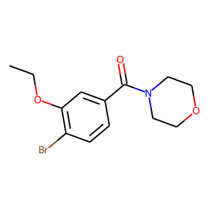(4-bromo-3-ethoxyphenyl)-4-morpholinylMethanone
