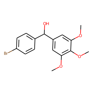 (4-bromophenyl)(3,4,5-trimethoxyphenyl)methanol