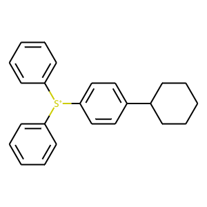 (4-Cyclohexylphenyl)diphenylsulfonium
