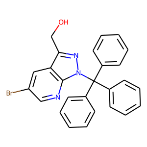 (5-bromo-1-trityl-1H-pyrazolo[3,4-b]pyridin-3-yl)methanol