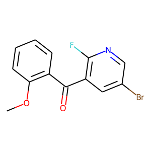 (5-Bromo-2-fluoro-3-pyridinyl)(2-methoxyphenyl)methanone