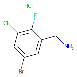 (5-bromo-3-chloro-2-fluorophenyl)methanamine hydrochloride
