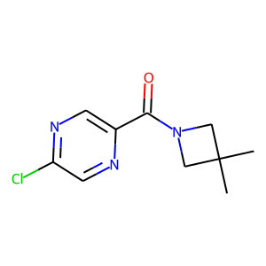 (5-Chloro-2-pyrazinyl)(3,3-dimethyl-1-azetidinyl)methanone