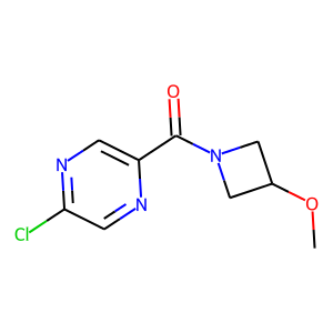 (5-Chloro-2-pyrazinyl)(3-methoxy-1-azetidinyl)methanone