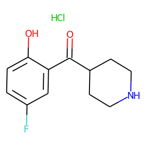 (5-fluoro-2-hydroxyphenyl)(4-piperidinyl)methanone hydrochloride