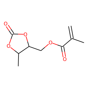 (5-Methyl-2-oxo-1,3-dioxolan-4-yl)methyl 2-methyl-2-propenoate