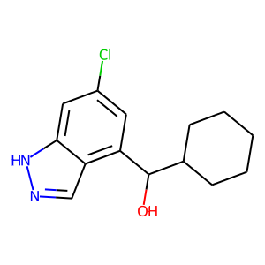 (6-chloro-1H-indazol-4-yl)(cyclohexyl)methanol