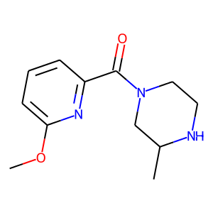 (6-Methoxy-2-pyridinyl)(3-methyl-1-piperazinyl)methanone