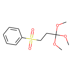 [(3,3,3-Trimethoxypropyl)sulfonyl]benzene