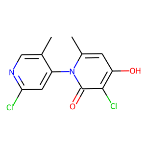 [1(2H),4′-Bipyridin]-2-one, 2′,3-dichloro-4-hydroxy-5′,6-dimethyl-