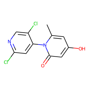 [1(2H),4′-Bipyridin]-2-one, 2′,5′-dichloro-4-hydroxy-6-methyl-