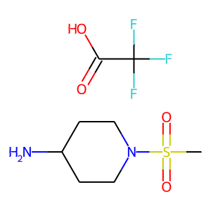 [1-(Methylsulfonyl)piperidin-4-yl]amine trifluoroacetate