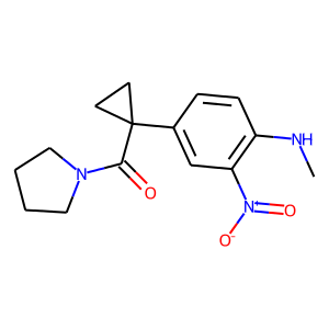 [1-[4-(Methylamino)-3-nitrophenyl]cyclopropyl]-1-pyrrolidinylmethanone