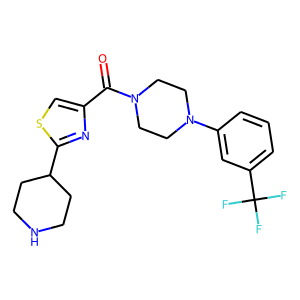 [2-(4-Piperidinyl)-4-thiazolyl][4-[3-(trifluoromethyl)phenyl]-1-piperazinyl]methanone