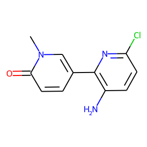 [2,3′-Bipyridin]-6′(1′H)-one, 3-amino-6-chloro-1′-methyl-