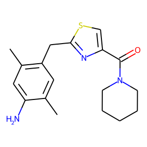 [2-[(4-Amino-2,5-dimethylphenyl)methyl]-4-thiazolyl]-1-piperidinylmethanone