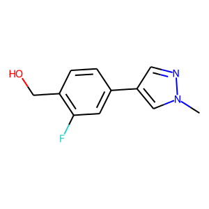 [2-Fluoro-4-(1-methyl-1H-pyrazol-4-yl)phenyl]methanol